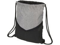 Спортивный рюкзак-мешок, серый/графит, ткань из вереска с полиуретановой подкладкой 210D