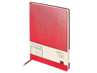 Ежедневник недатированный А4 «Megapolis», красный, искусственная кожа на бумажной основе