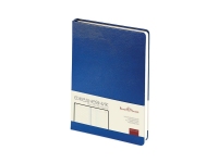 Ежедневник недатированный А5 «Megapolis», синий, искусственная кожа на бумажной основе