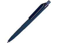 Ручка пластиковая шариковая Prodir QS30 PRT «софт-тач», темно-синий, пластик c покрытием "софт-тач"