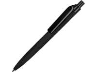 Ручка пластиковая шариковая Prodir QS30 PRP «софт-тач», черный, пластик c покрытием "софт-тач"