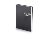 Ежедневник А5 датированный «Бумвинил» на 2021 год, черный, бумвинил