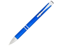 Ручка пластиковая шариковая «Moneta», ярко-синий, корпус из АБС пластика со стальным зажимом
