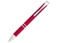 Ручка пластиковая шариковая «Moneta», темно-красный, корпус из АБС пластика со стальным зажимом