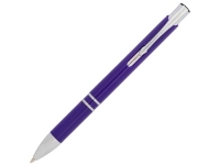 Ручка пластиковая шариковая «Moneta», пурпурный, корпус из АБС пластика со стальным зажимом