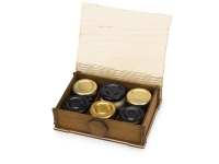 Подарочный набор Cream mix Deluxe, коричневый, коробка- дерево