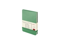 Блокнот А6 «Megapolis Reporter», зеленый, искусственная кожа на бумажной основе