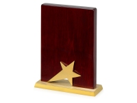 Награда «Galaxy», коричневый, дерево/металл