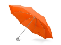Зонт складной «Tempe», оранжевый, купол- полиэстер, каркас-металл, спицы- фибергласс, ручка-пластик