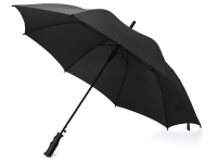 Зонт-трость «Concord», черный, купол- полиэстер, каркас-металл, спицы- фибергласс, ручка-пластик