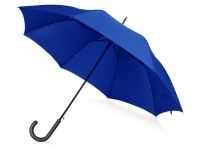 Зонт-трость «Wind», темно-синий, купол- эпонж, каркас- металл, спицы- фиберглас, ручка-пластик