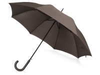 Зонт-трость «Wind», коричневый, купол- эпонж, каркас- металл, спицы- фиберглас, ручка-пластик