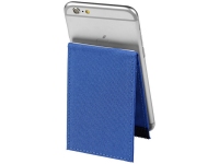 Кошелек-подставка для телефона с защитой от RFID считывания, ярко-синий, полиэстер
