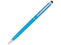 Ручка пластиковая шариковая «Valeria», ярко-синий/серебристый, АБС пластик/металл