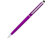Ручка пластиковая шариковая «Valeria», розовый/серебристый, АБС пластик/металл