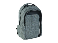 Рюкзак «Vault» для ноутбука 15,6" с защитой от RFID считывания, графит, полиэстер 600D/ПУ винил