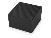Коробка подарочная Gem S, черный, 15 х 15 х 10 см, переплетный ламинированный картон