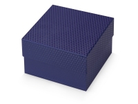 Коробка подарочная Gem S, синий, 15 х 15 х 10 см, переплетный ламинированный картон