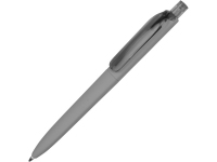 Ручка пластиковая шариковая Prodir DS8 PRR «софт-тач», серый, пластик c покрытием "софт-тач"