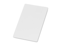 USB 2.0-флешка на 16 Гб «Card» в виде пластиковой карты , белый