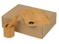 Подарочный набор Chef с кухонными аксессуарами из бамбука, дерево, бамбук/силикон