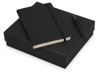 Подарочный набор Moleskine Amelie с блокнотом А5 Soft и ручкой, черный, бумага/полиуретан, пластик