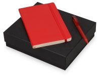 Подарочный набор Moleskine Amelie с блокнотом А5 Soft и ручкой, красный, бумага/полиуретан, пластик