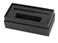 Коробка подарочная Smooth S для зарядного устройства и ручки, черный, 16 х 7 х 6 см