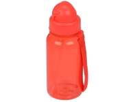 Бутылка для воды со складной соломинкой «Kidz», красный, тритан без БФА