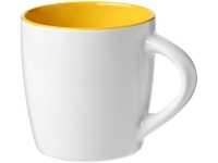 Керамическая чашка «Aztec», белый/желтый, керамика