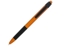 Ручка пластиковая шариковая «Spiral», оранжевый/черный, пластик