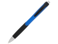 Ручка пластиковая шариковая «Tropical», синий/черный, пластик