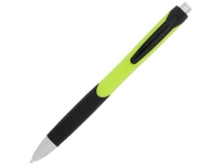 Ручка пластиковая шариковая «Tropical», лайм/черный, пластик