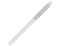 Ручка пластиковая шариковая «Rocinha», черный/белый полупрозрачный, пластик
