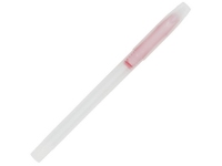 Ручка пластиковая шариковая «Rocinha», красный/белый полупрозрачный, пластик