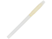 Ручка пластиковая шариковая «Rocinha», желтый/белый полупрозрачный, пластик