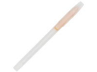 Ручка пластиковая шариковая «Rocinha», оранжевый/белый полупрозрачный, пластик