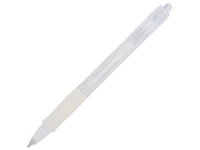 Ручка пластиковая шариковая «Trim», белый, пластик