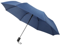 Зонт складной «Gisele», темно-синий, эпонж полиэстер