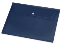 Папка-конверт А4, синий, полипропилен