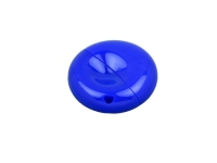USB 2.0- флешка промо на 16 Гб круглой формы, синий