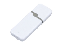 USB 2.0- флешка на 16 Гб с оригинальным колпачком, белый