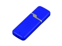 USB 2.0- флешка на 16 Гб с оригинальным колпачком, синий