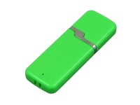 USB 2.0- флешка на 16 Гб с оригинальным колпачком, зеленый