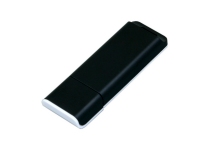 USB 2.0- флешка на 16 Гб с оригинальным двухцветным корпусом, черный/белый