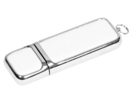 USB 2.0- флешка на 16 Гб компактной формы, белый/серебристый