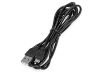 Кабель USB 2.0 A - micro USB, черный, пластик