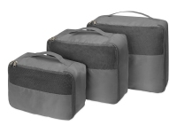 Комплект чехлов для путешествий «Easy Traveller», серый, полиэстер 200D