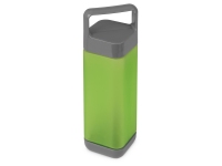 Бутылка для воды «Balk», soft-touch , зеленое яблоко/серый, поликарбонат