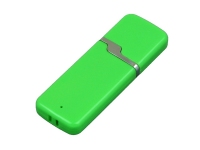 USB 2.0- флешка на 32 Гб с оригинальным колпачком, зеленый